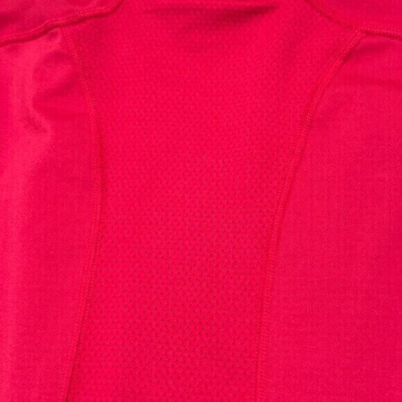 NEW Nike women's large (compression) DRI-FIT Pink mock w/thumb slots - Picture 3 of 5